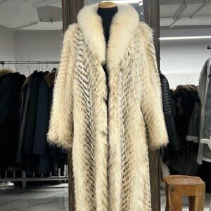 FOX COAT - SIZE LARGE - NOW JUST $1995